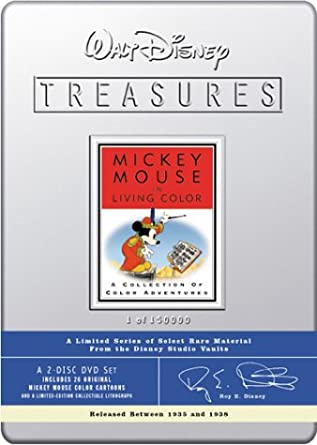 MICKEY MOUSE IN LIVING COLOR 輸入版 Amazon.com: Walt Disney Treasures - Mickey Mouse in Living Color